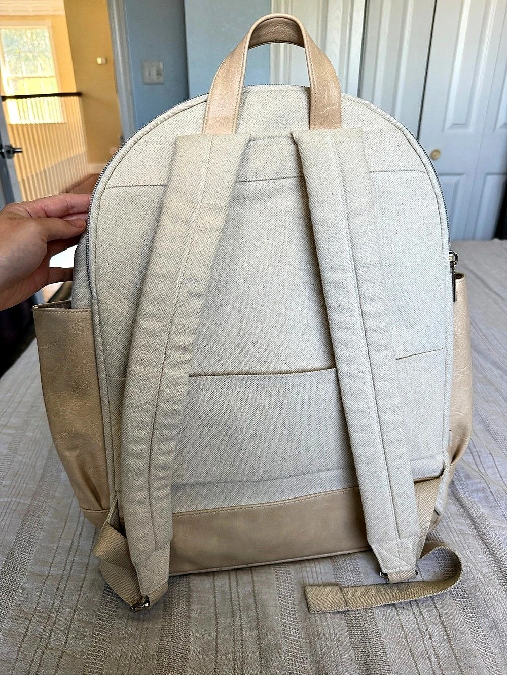 Béis The Travel Backpack Beige